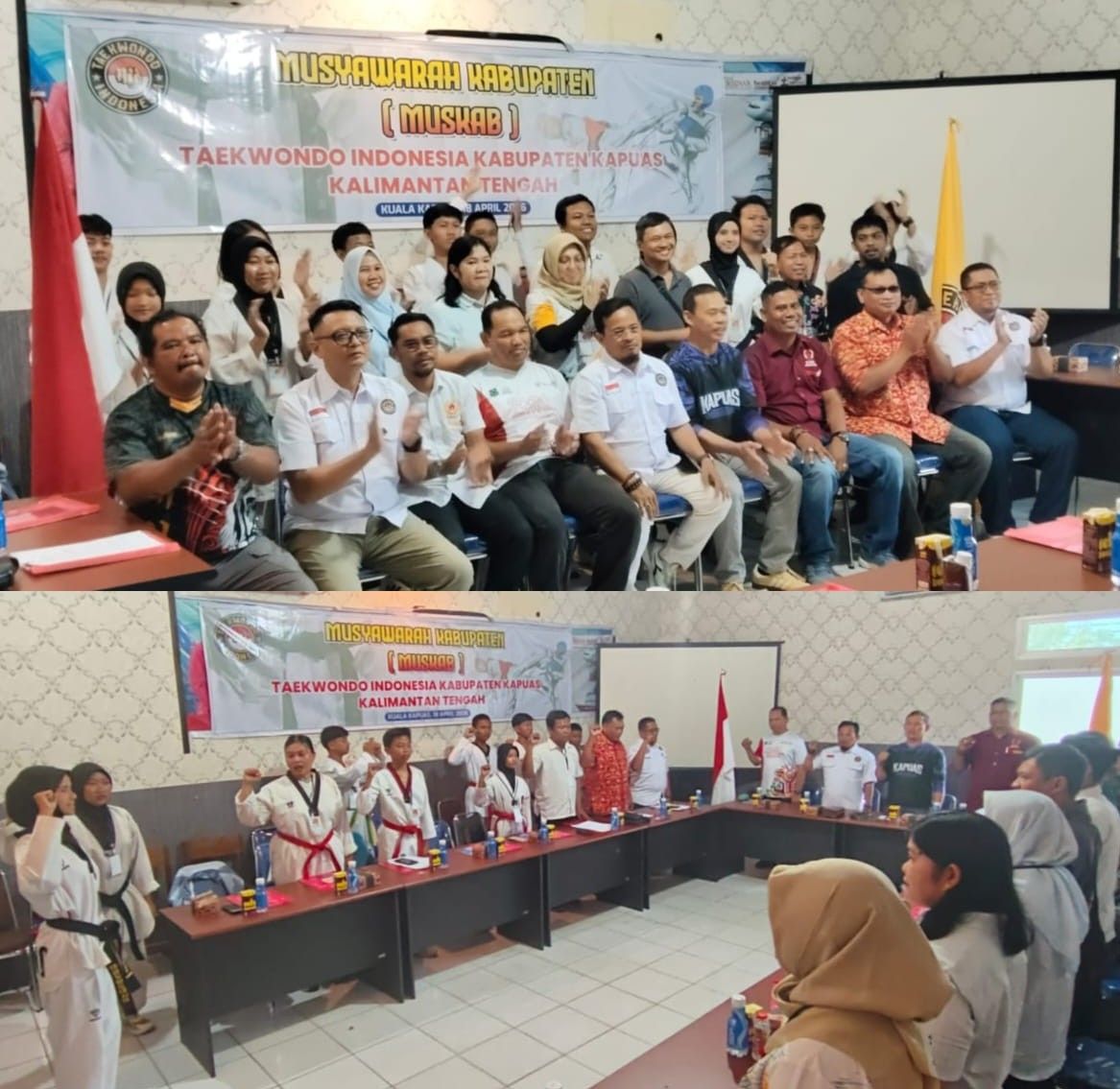 Teras Kembali Pimpin CABOR Taekwondo Indonesia Kapuas