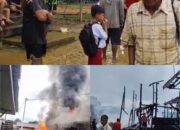 Kebakaran di Desa Jakatan Masaha, Akibatkan Satu Korban Luka Bakar