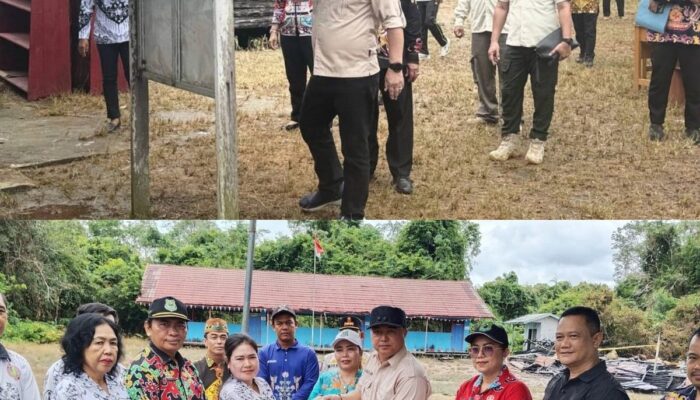 Tiga Ruang Belajar SDN 1 Lamunti, Dilalap Jago Merah