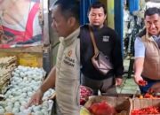 Pasca Lebaran, Satgas Pangan Polda Kalsel Pantau Stabilitas Harga Bapokting di Pasar Antasari