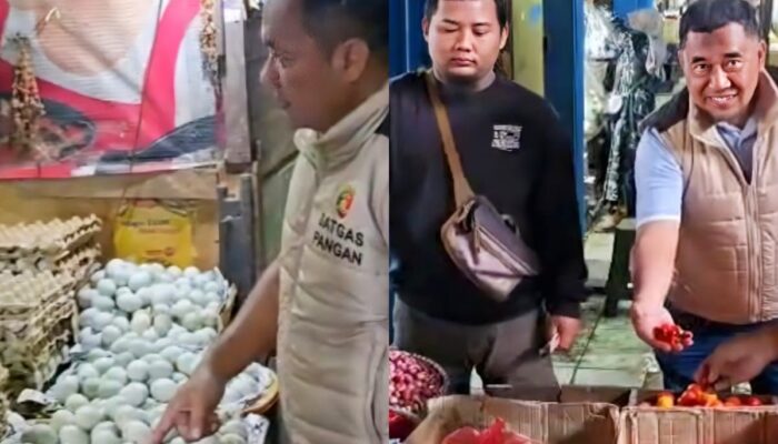 Pasca Lebaran, Satgas Pangan Polda Kalsel Pantau Stabilitas Harga Bapokting di Pasar Antasari