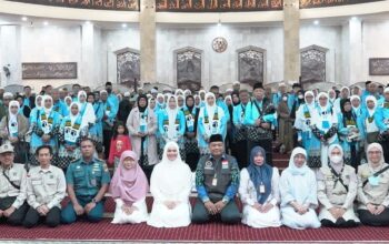 Ananda Lepas Ratusan Jamaah Haji Asal Banjarmasin