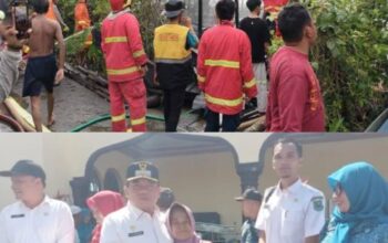 8 KK Terdampak Musibah Kebakaran di Pulau Kupang, Langsung Dapat Perhatian Bupati Kapuas