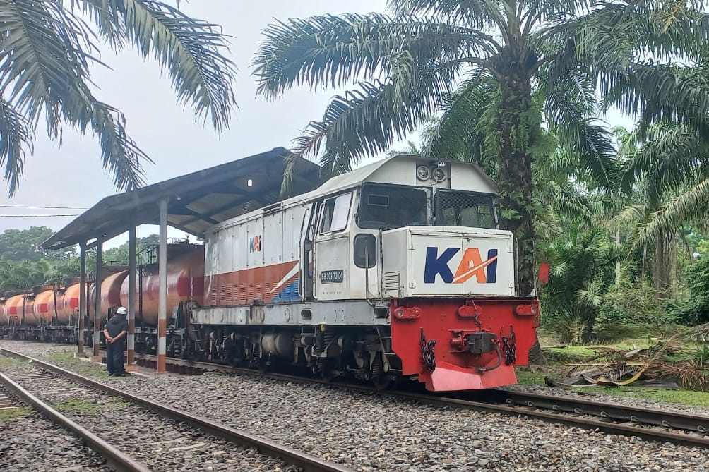 KAI Logistik Perluas Portofolio Layanan Bisnis melalui Angkutan CPO di Sumatera Utara