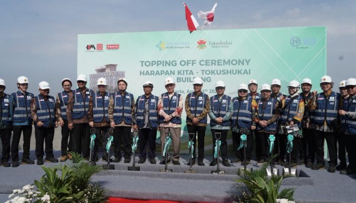 RSJPD Harapan Kita – Tokushukai Capai Topping Off, PTPP Hadirkan Smart  Hospital Berteknologi Tinggi