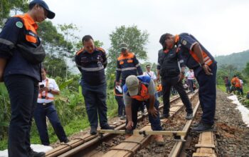 Update Penanganan Gogosan di Petak Jalan Cibeber–Lampegan, Sejumlah Perjalanan KA Siliwangi Dibatalkan Demi Keselamatan