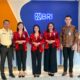 Semarak Hari Kartini, Pekerja BRI Branch Office Pantai Indah Kapuk Tampil Elegan dengan Kebaya Merah