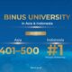 Konsistensi yang Dijaga: BINUS University Kembali Jadi PTS Nomor 1 di Indonesia versi THE Asia University Rankings 2026