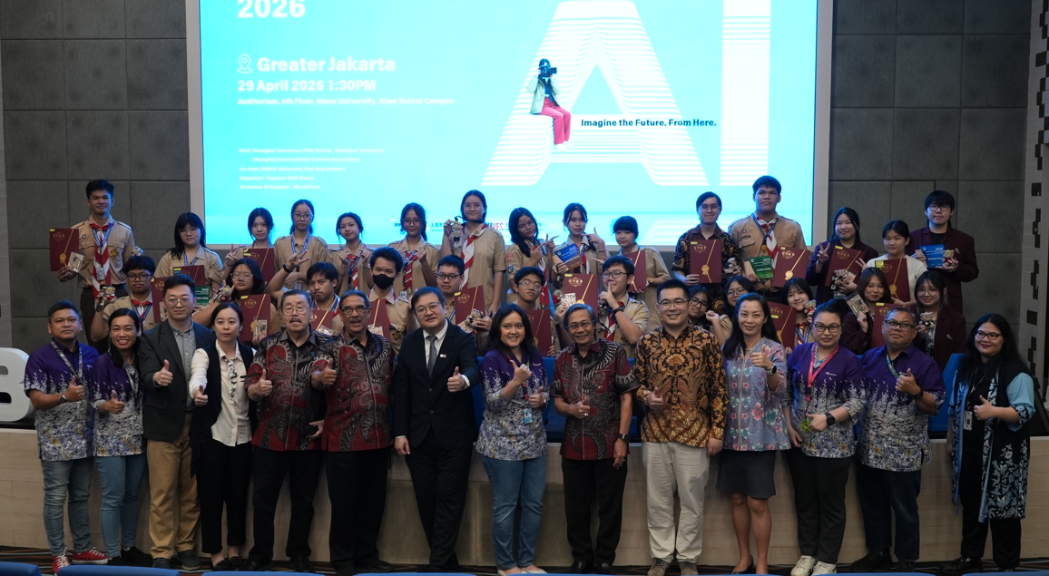 Film Program BINUS UNIVERSITY Dorong Kolaborasi Global melalui “AI Meets Traditional Culture” Exhibition 2026