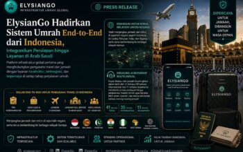 ElysianGo Hadirkan Sistem Umrah End-to-End dari Indonesia, Integrasikan Persiapan hingga Layanan di Arab Saudi