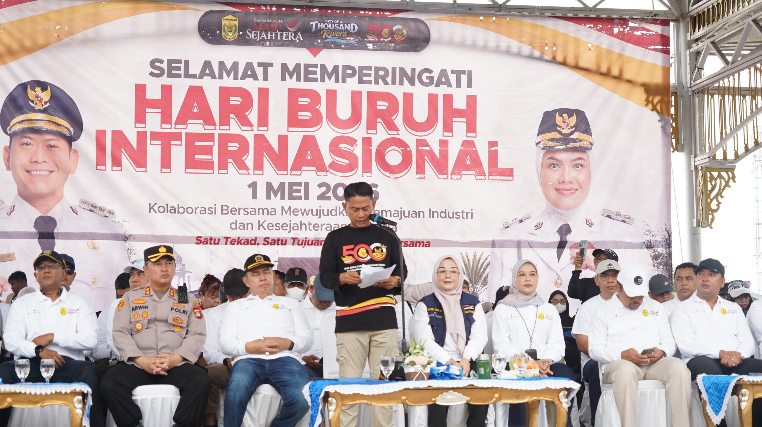 May Day Banjarmasin 2026, Jalin Kebersamaan dan Teguhkan Perlindungan Hak Pekerja