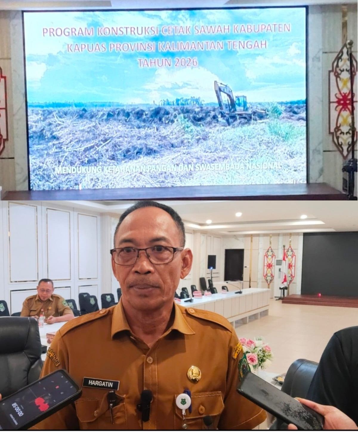 Percepat Program Cetak Sawah, Kadis PUPR Kapuas Fokuskan 90 Hari Kerja