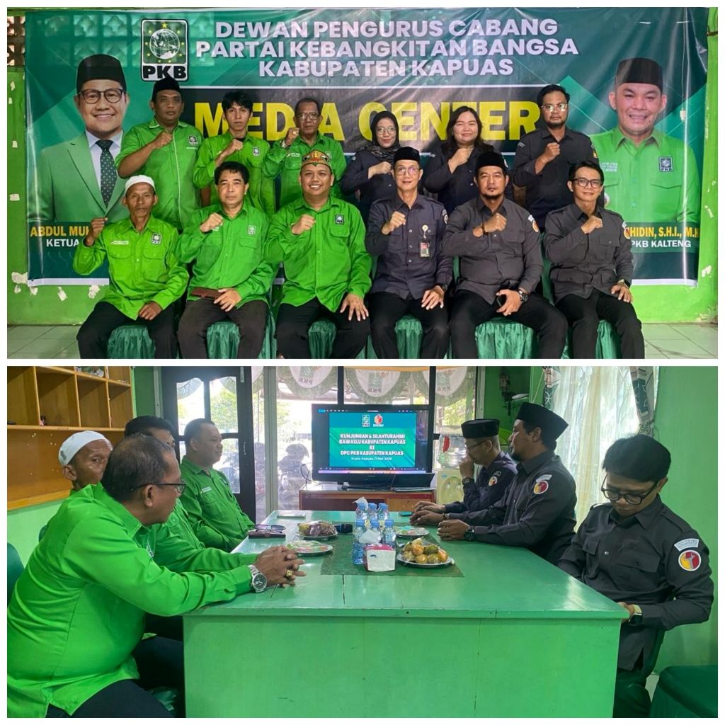 BAWASLU Kapuas Kunjungi PKB Kapuas ” Kordinasi & Evaluasi Pemilu 2024 Serta Persiapan Pemilu 2029″