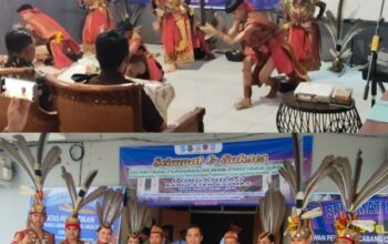 ORGANDA Kapuas dilantik Tari Handep Manggatang Tarung Akan Kamiar, Jadi Simbol Semangat Baru