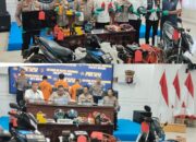 Polres Kapuas Ungkap Curas, Curat dan Curanmor Periode Januari – Mei 2026 dan Ringkus Jaringan Lintas Provinsi