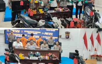 Polres Kapuas Ungkap Curas, Curat dan Curanmor Periode Januari – Mei 2026 dan Ringkus Jaringan Lintas Provinsi