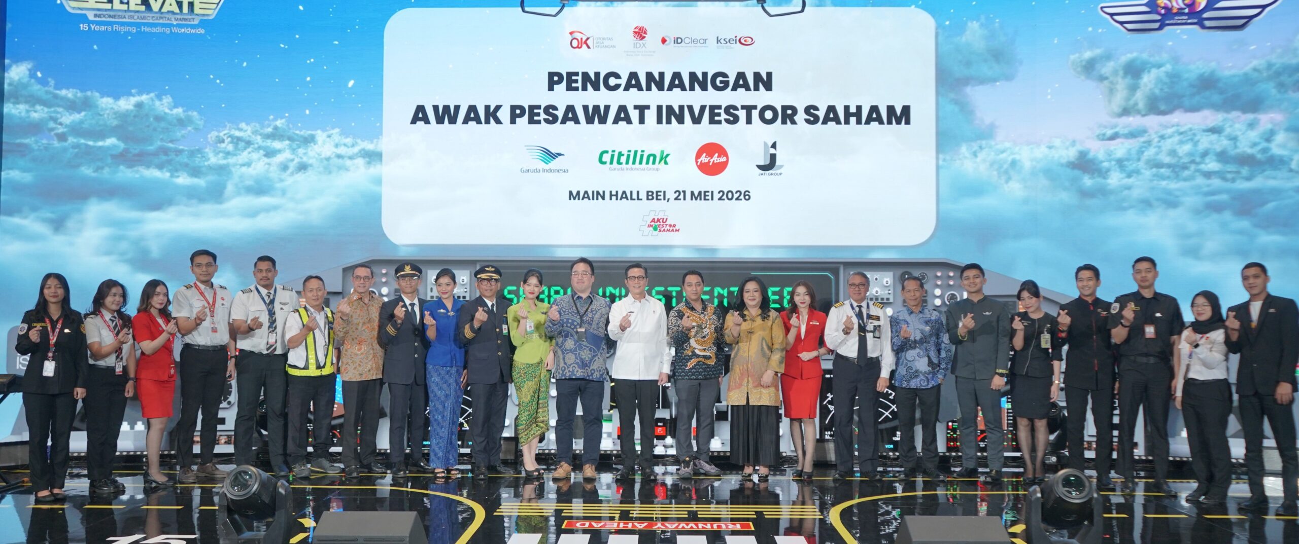 Awak Pesawat Investor Saham, Kolaborasi BEI dengan Industri Aviasi