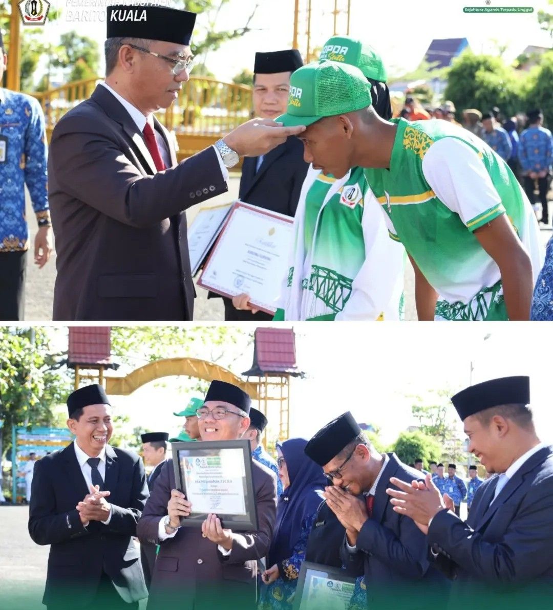 Pemkab Barito Kuala Tekankan Mutu Pendidikan dan Lepas Kontingen POPDA