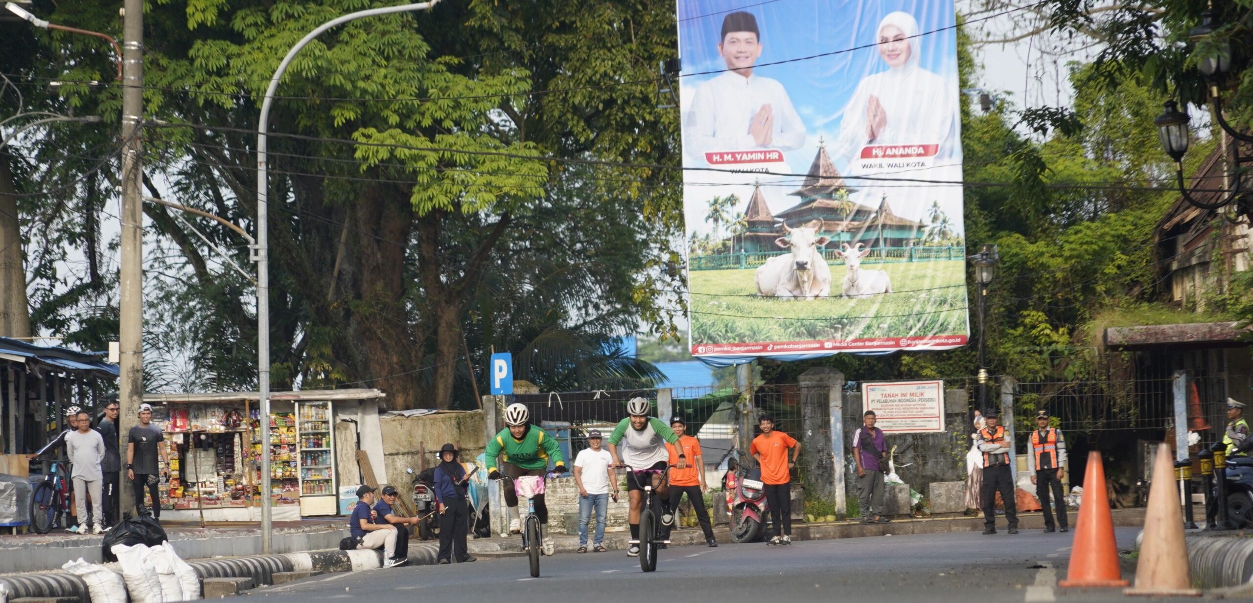 68 Peserta Pacu Pedal di Balai Kota