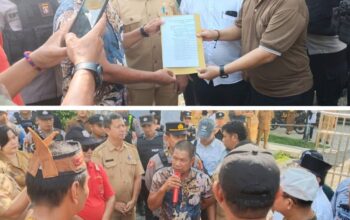 Demontrasi Damai,Petani Plasma Putus Kerjasama dengan PT GIJ Tuntut Ambil Alih Pengelolaan Lahan Kebun