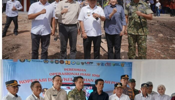Kodim 1011/KLK Resmi Luncurkan Koperasi Desa/ Kelurahan Merah Putih di Resmikan Presiden RI Via Zoom