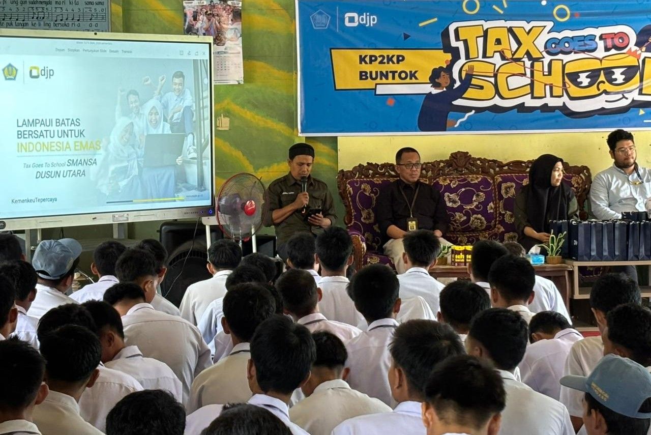 DJP Ajak Generasi Muda Barito Selatan Mengenal Peran Pajak Untuk Negeri Melalui Tax Goes To School