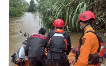 Korban Tenggelam di Sungai Pemangkih Ditemukan Meninggal Setelah Dua Hari Pencarian