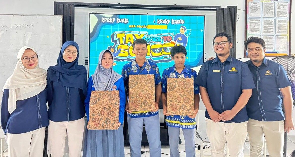 Tax Goes to School di SMA Negeri 1 Kuala Pembuang, DJP Tanamkan Kesadaran Pajak Sejak Dini