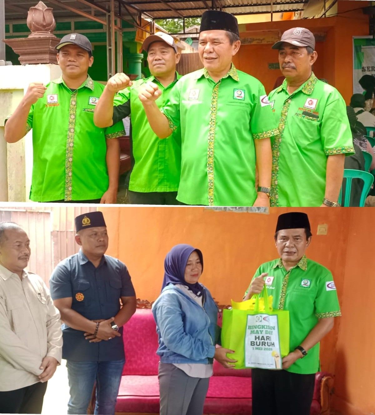 KSBSI Kalteng Peringati Hari Buruh dengan Syukuran