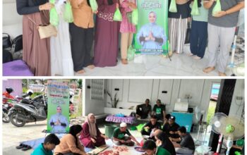 Siti Aseanti Gandeng Pemuda NU Salurkan Daging Qurban Siti Aseanti Gandeng Pemuda NU Salurkan Daging Qurban