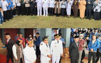 Upacara Hari Otonomi Daerah ke-30 dan HARDIKNAS di Kapuas dihadiri WAMEDIKDASMEN RI
