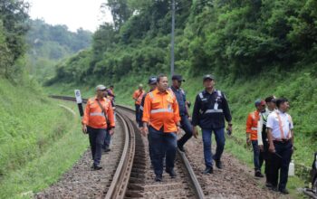 Jajaran Manajemen KAI Daop 2 Bandung Pastikan Keselamatan Perjalanan KA