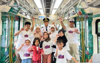 Edutrain LRT Jabodebek, Cara KAI Kenalkan Transportasi Publik kepada Anak Sejak Dini