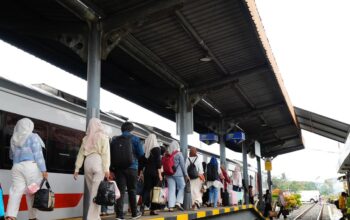 Libur Panjang Hari Buruh Internasional, KAI Divre IV Tanjungkarang Layani 11.967 Penumpang