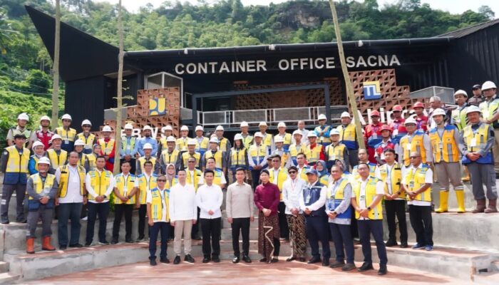 Kunjungan Wapres RI ke Proyek Bendungan Bagong, PTPP Percepat Pembangunan untuk Dukung Ketahanan Air dan Pangan