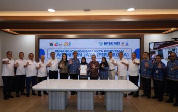 Akta Pendirian Perseroda PAM JAYA Resmi Ditandatangani