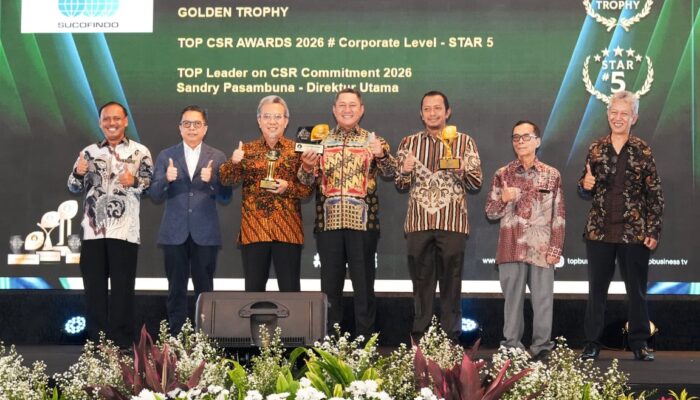 SUCOFINDO Raih TOP CSR Awards 2026, Tegaskan Komitmen terhadap ESG dan Pembangunan Berkelanjutan