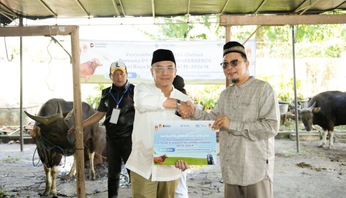 SUCOFINDO Tebar Semangat Berbagi melalui Penyembelihan Kurban Serentak di Seluruh Indonesia
