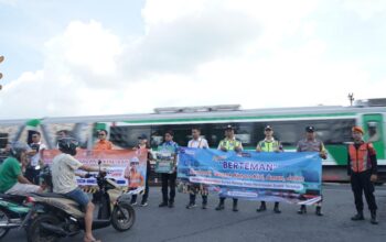 KAI Bandara GELAR SOSIALISASI KESELAMATAN DI JPL 683 STASIUN WATES