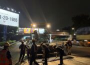 Tingkatkan Keamanan dan Kenyamanan Pengguna Jalan, PT Jasamarga Tollroad Maintenance Laksanakan Pekerjaan Rekonstruksi dan SFO di Ruas Tol Jakarta–Tangerang