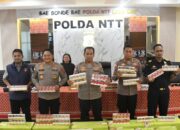 Polda NTT Ungkap Jaringan Rokok Ilegal Internasional, Negara Diselamatkan dari Kerugian Rp12,3 Miliar