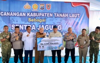 Kabupaten Tala Dicanangkan Sebagai Sentra Jagung Daerah,Terima Bantuan Pemprov Kalsel