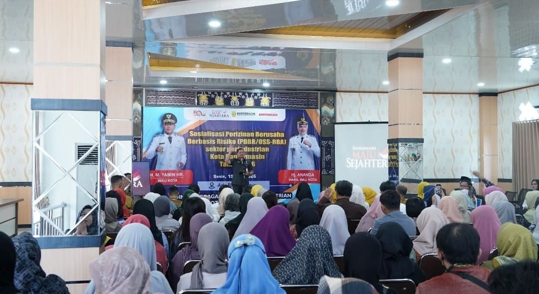 Penyesuaian Aturan Baru, Sekda Banjarmasin Dorong IKM Segera Urus Izin Usaha