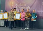 Wali Kota Yamin Terima Anugerah sebagai Sahabat Pers Indonesia dari SMSI 