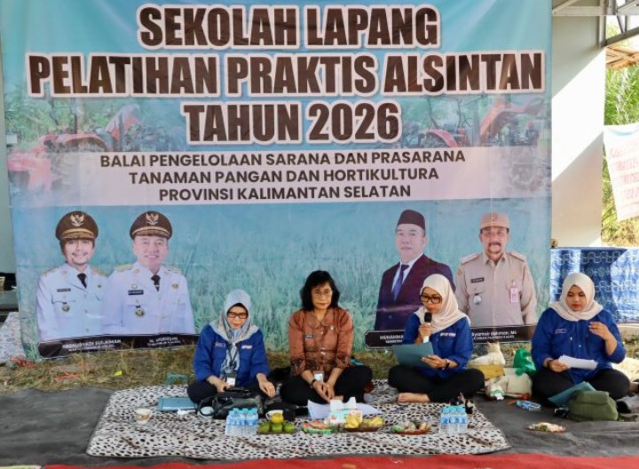 Pemprov Kalsel Berharap Sekolah Lapang Pertanian Dapat Lakukan Percepatan Modernisasi Pertanian