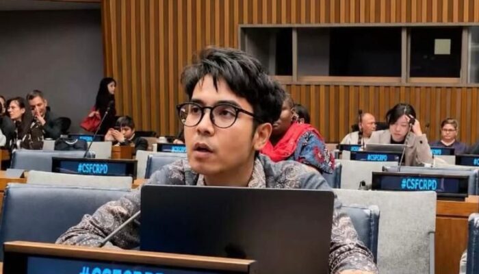 Berbicara di PBB, Agus Hidayat Dorong Penghapusan Diskriminasi Penyandang Disabilitas