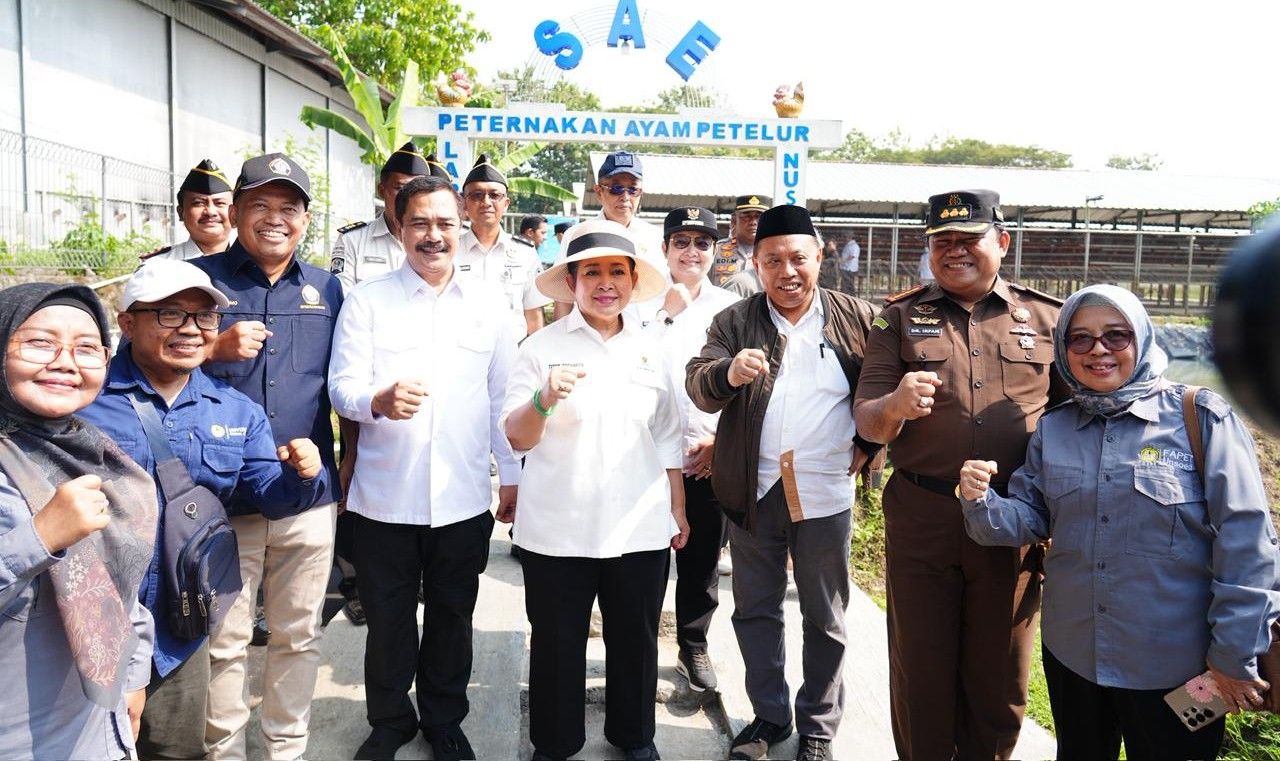 Titiek Soeharto Apresiasi Transformasi Nusakambangan  Jadi Sentra Ketahanan Pangan dan Pembinaan Warga Binaan