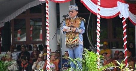 Gubernur Pimpin Apel Peringati  HUT Gunung Mas yang ke 24