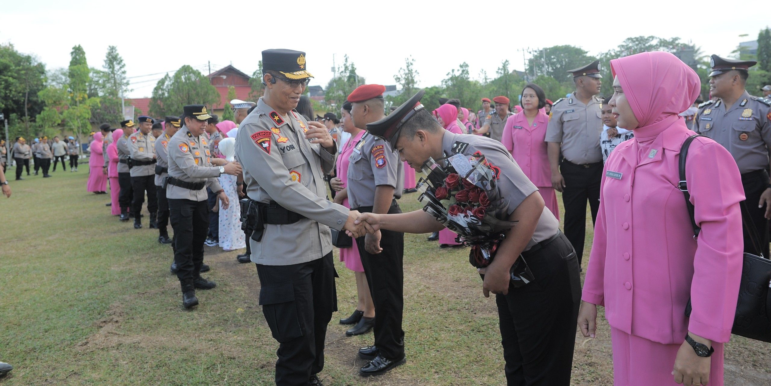 Momentum Hari Bhayangkara ke-80, 863 Personel Polda Kalteng dan Polres Jajaran Naik Pangkat