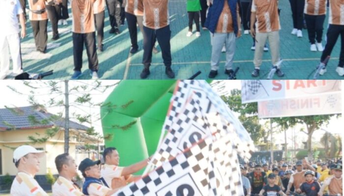 Mempererat Sinergi, Pemkab Kapuas dan Polres Kapuas Gelar Jalan Sehat & Fun Bike Meriah Sambut Hari Bhayangkara ke-80 Tahun 2026